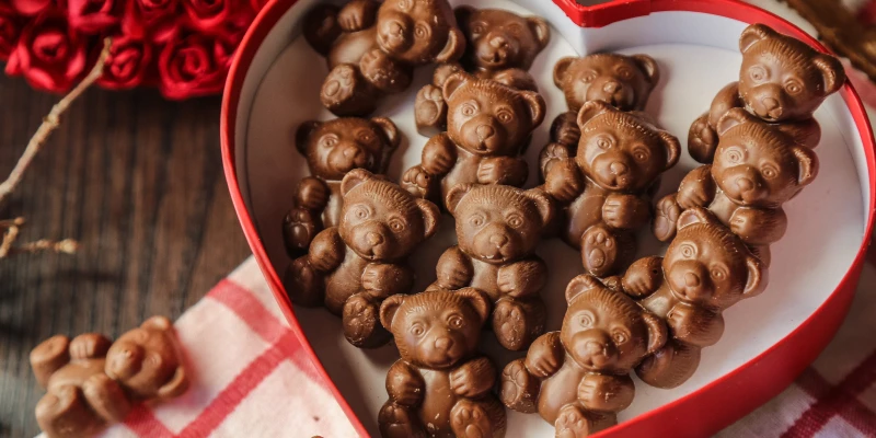 nounours en guimauve