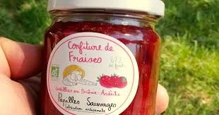 Confiture de Fraise Papille Sauvage